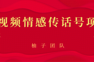 短视频情感传话号项目，细分领域的赚钱门道